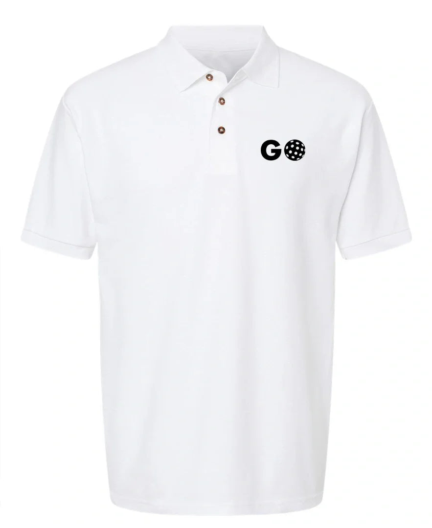 PICKLEBALL Pique Polo (Choose your color) Go Maniac