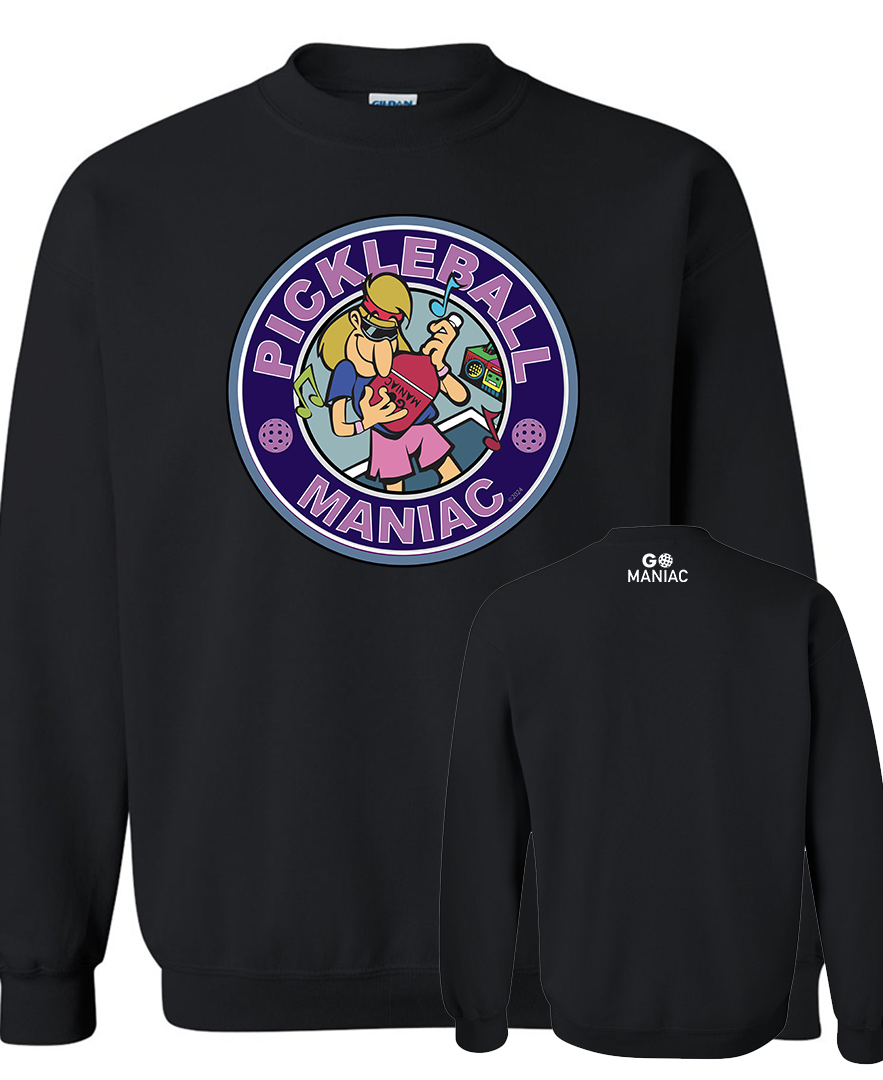 Go Maniac Crewneck Sweatshirt – Classic Fleece Pullover