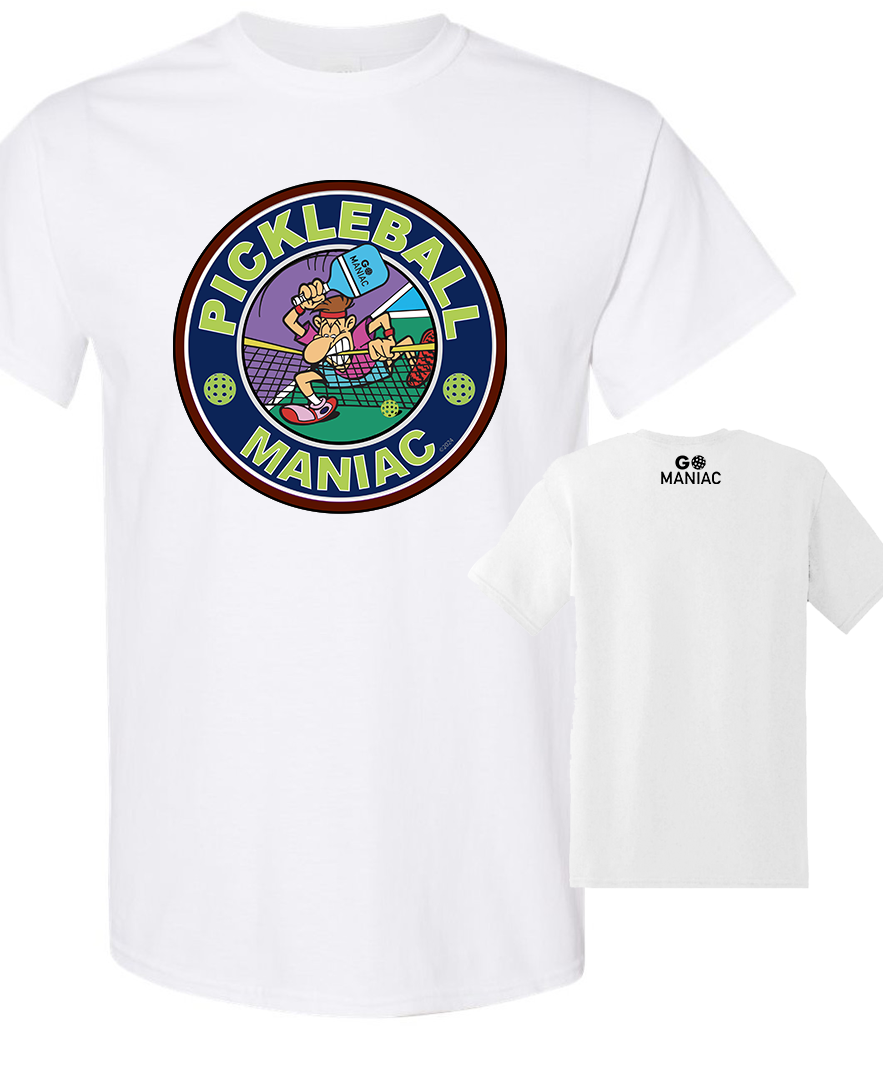 Go Maniac Attack the net Pickleball