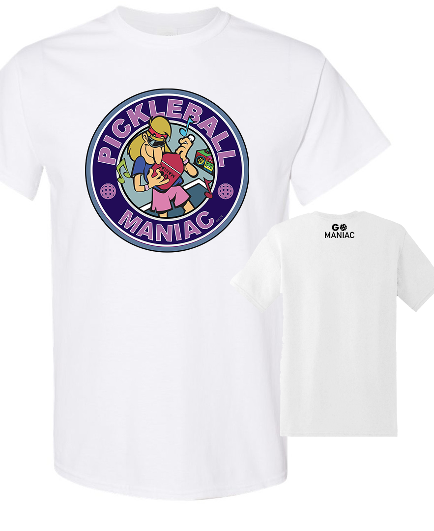 Go Maniac I love Music Tee