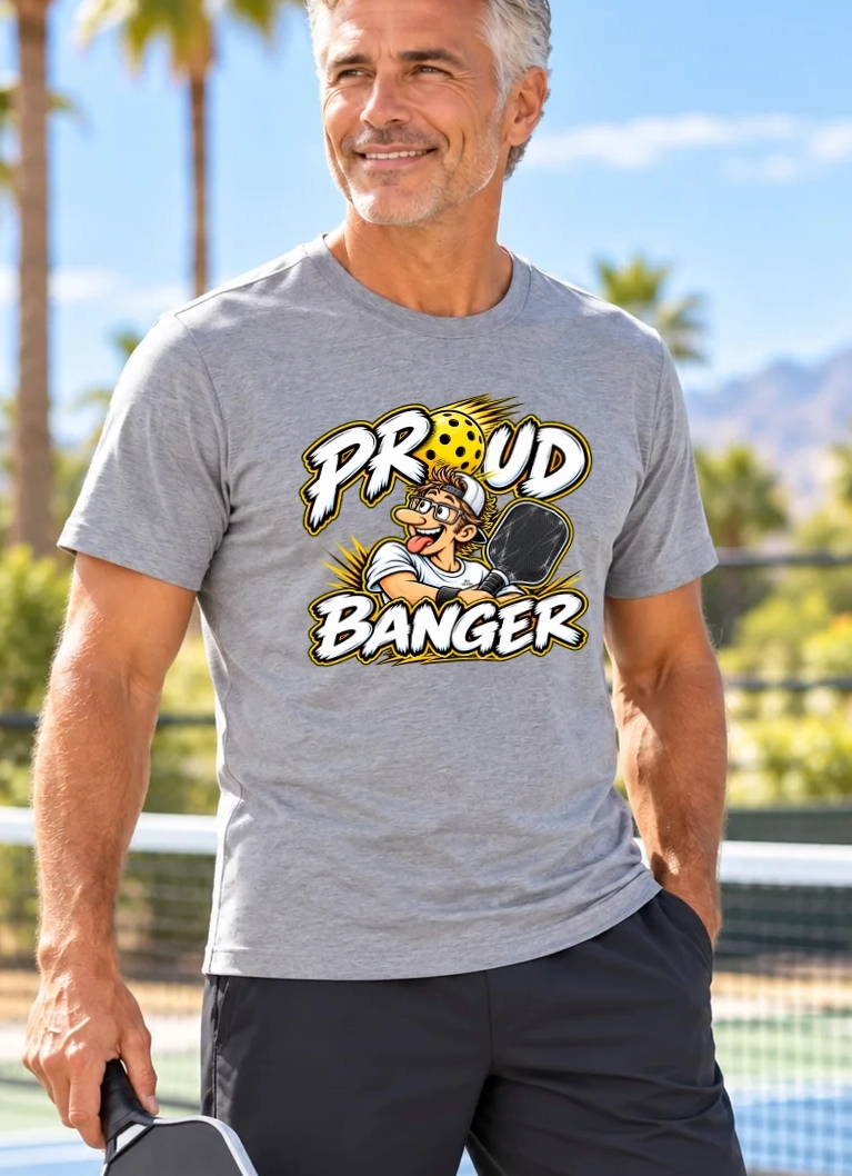 Proud Banger — mockup original