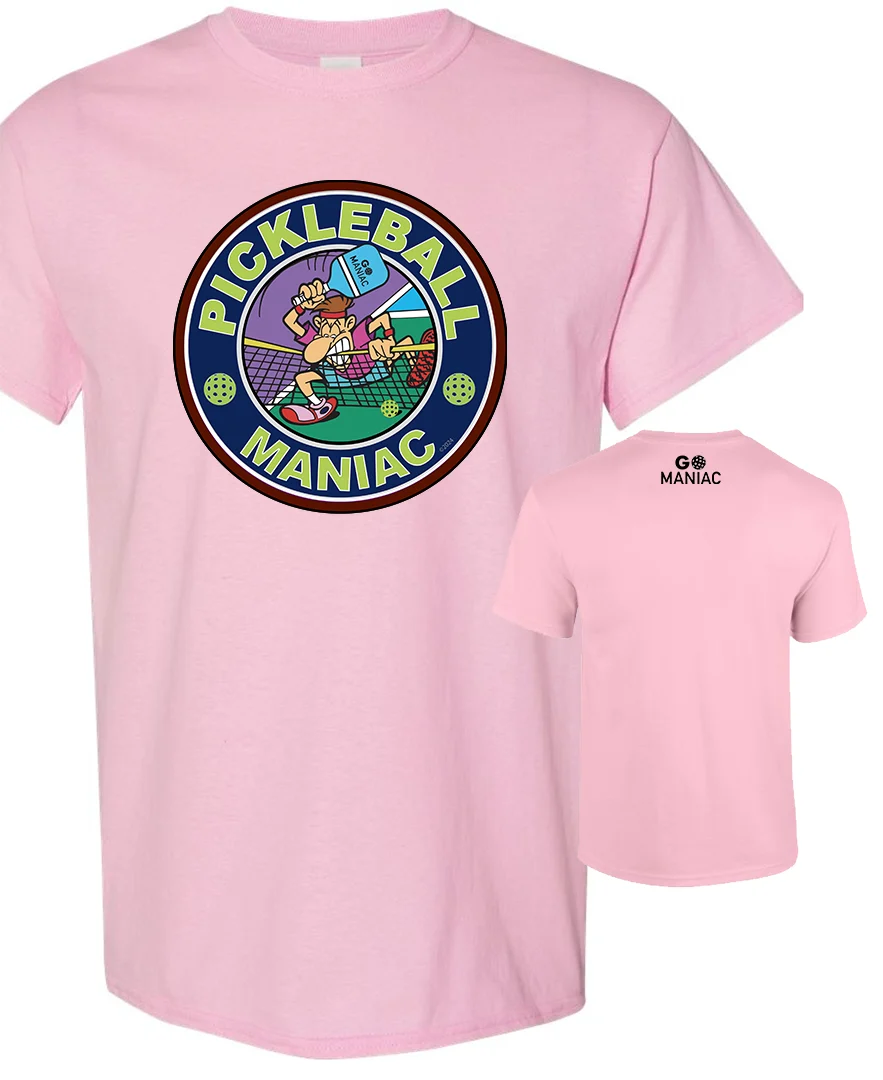 Go Maniac Attack the net Pickleball
