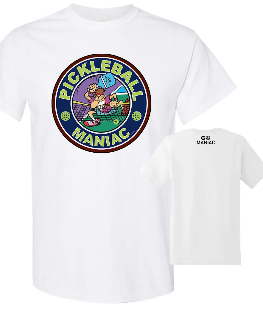 Go Maniac Attack the net Pickleball — 2