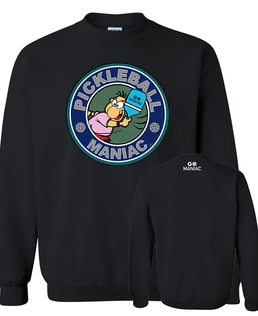 Go Maniac Crewneck Sweatshirt – Classic Fleece Pullover — 3