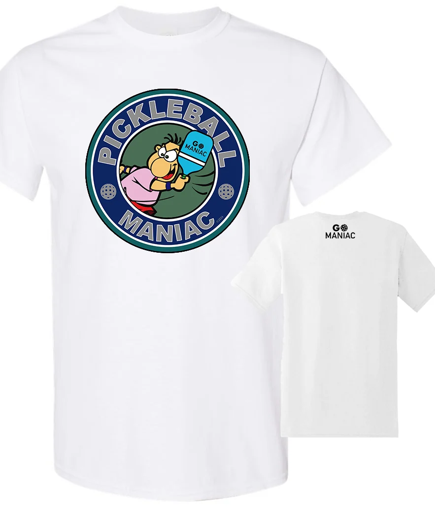 Go Maniac White Tee