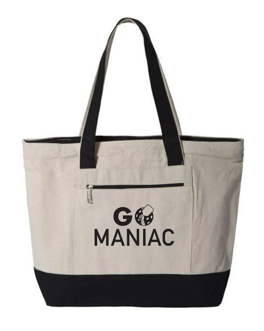 Go Maniac Tote Bag – Heavy Canvas